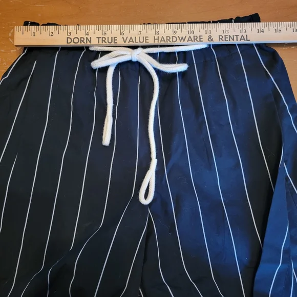 Vince Skinny Stripe Slit Culotte Wide Leg Palazzo Pants Size S - Picture 7 of 16